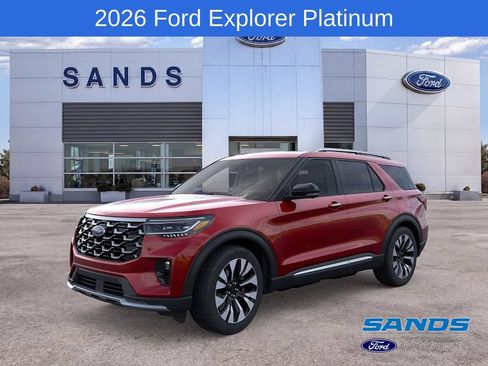 New 2026 Ford Explorer Platinum w/ LUX Leather Package AWD/4WD image 1