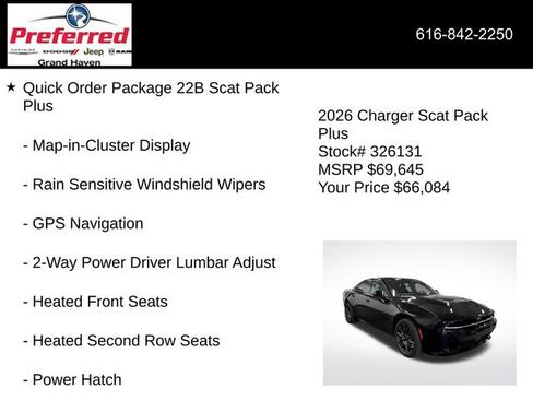 New 2026 Dodge Charger Scat Pack image 12
