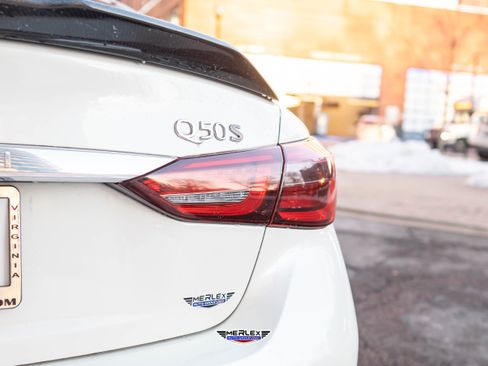 Used 2018 INFINITI Q50 Red Sport 400 w/ Proactive Package image 54