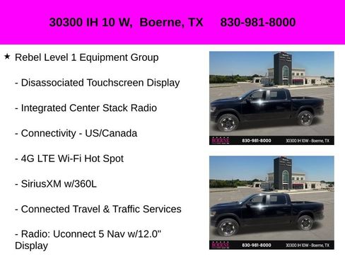 Used 2023 RAM 1500 Rebel w/ Rebel Level 1 Equipment Group AWD/4WD image 20