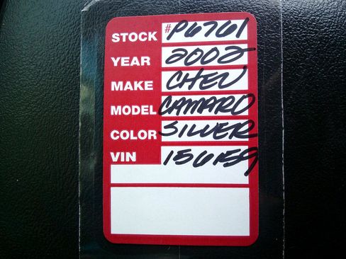 Used 2002 Chevrolet Camaro LT image 66