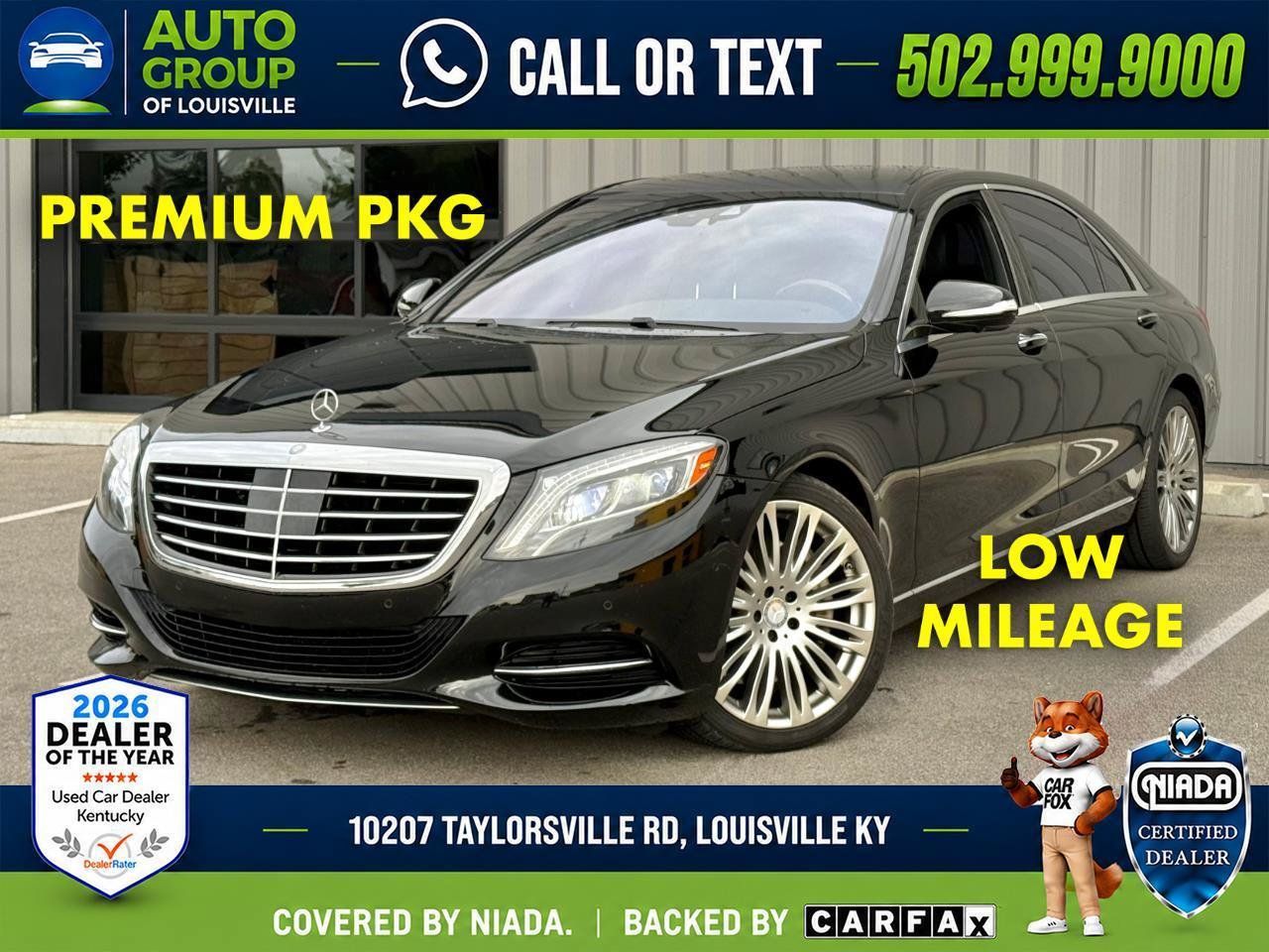 Used 2015 Mercedes-Benz S 550 Sedan image 1