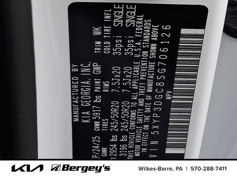 New 2025 Kia Telluride EX image 22