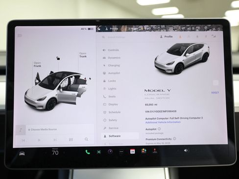 Used 2021 Tesla Model Y Long Range AWD/4WD image 52