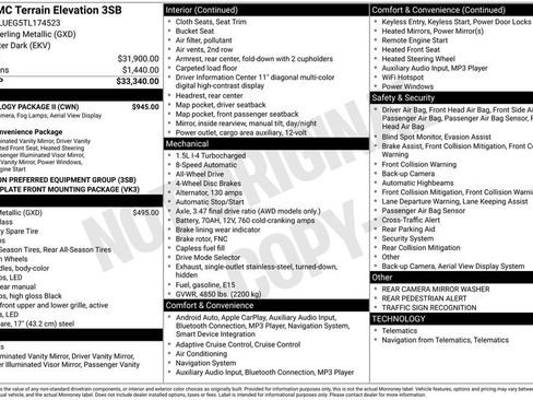 New 2026 GMC Terrain Elevation w/ Technology Package II image 6