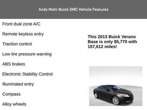 Used 2013 Buick Verano FWD image 4