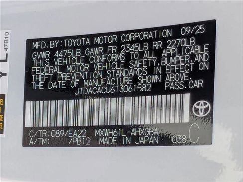 New 2026 Toyota Prius Plug-In Hybrid image 19