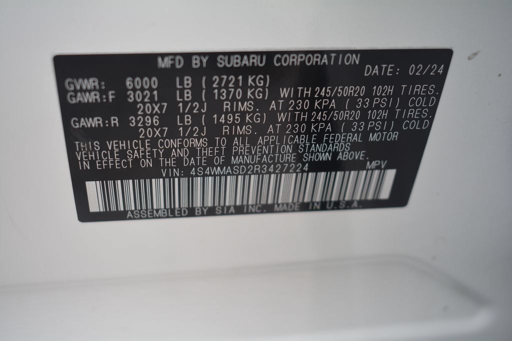 Used 2024 Subaru Ascent Limited AWD/4WD image 27