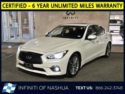 Certified 2023 INFINITI Q50 Luxe w/ Cargo Package