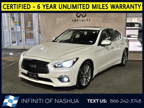 Certified 2023 INFINITI Q50 Luxe w/ Cargo Package image 1
