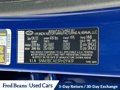 Used 2023 Hyundai Tucson SEL image 35