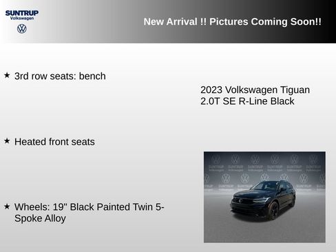 Used 2023 Volkswagen Tiguan SE R-Line FWD image 12