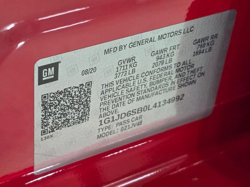 Used 2020 Chevrolet Sonic LT w/ Convenience Package image 35