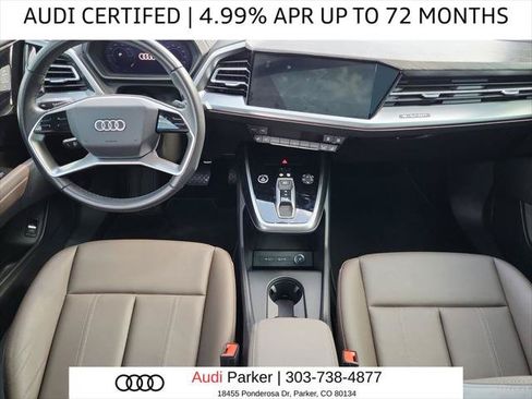 Certified 2023 Audi Q4 e-tron Premium Plus AWD/4WD image 9