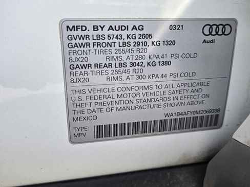 Used 2021 Audi SQ5 Premium Plus w/ Premium Plus Package AWD/4WD image 35