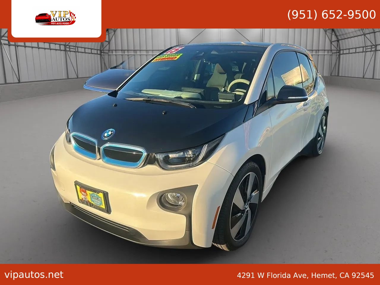 Used 2015 BMW i3 w/ Range Extender RWD image 1