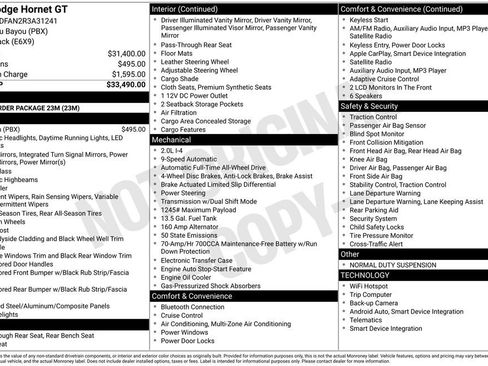 Used 2024 Dodge Hornet GT image 15