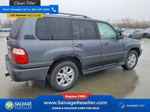 Used 2005 Lexus LX 470 4WD image 4