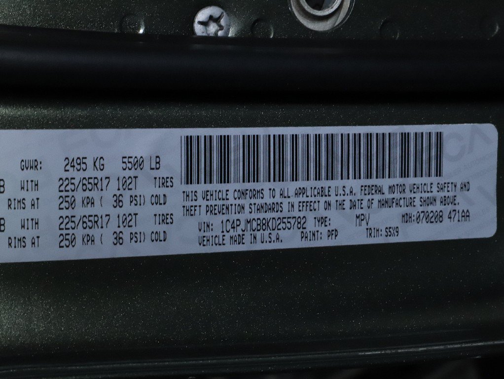Used 2019 Jeep Cherokee Latitude w/ Popular Appearance Group AWD/4WD image 19