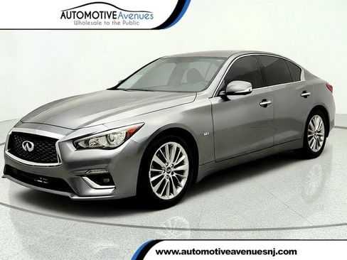 Used 2018 INFINITI Q50 Luxe w/ Essential Package (3.0T Luxe) AWD/4WD image 1
