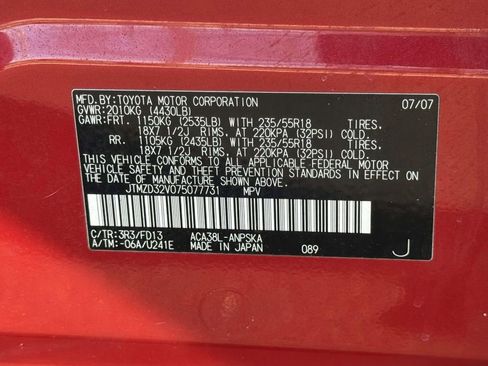 Used 2007 Toyota RAV4 Sport image 26