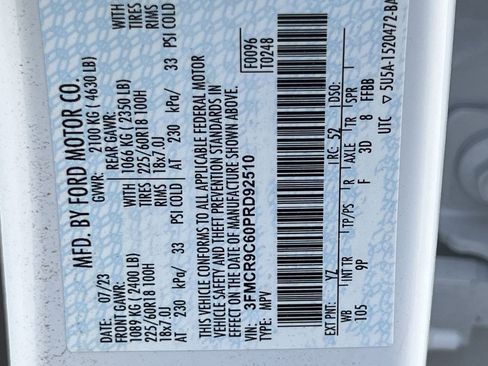 Used 2023 Ford Bronco Sport Outer Banks w/ Tech Package image 16