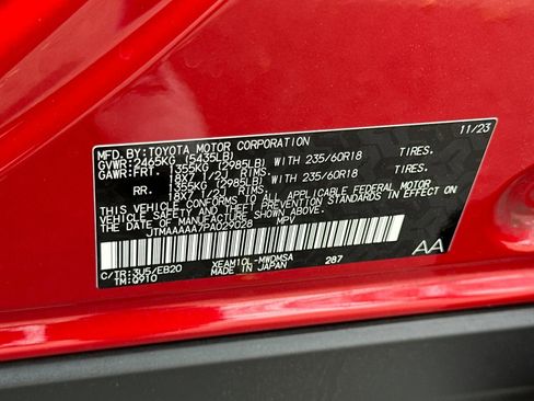 Used 2023 Toyota bZ4X XLE w/ Weather Package image 38