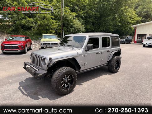 Used 2018 Jeep Wrangler Unlimited Sahara w/ Safety Group AWD/4WD image 1