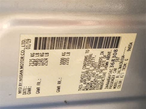 Used 2019 Nissan Maxima 3.5 SV w/ Floor Mat Group image 21