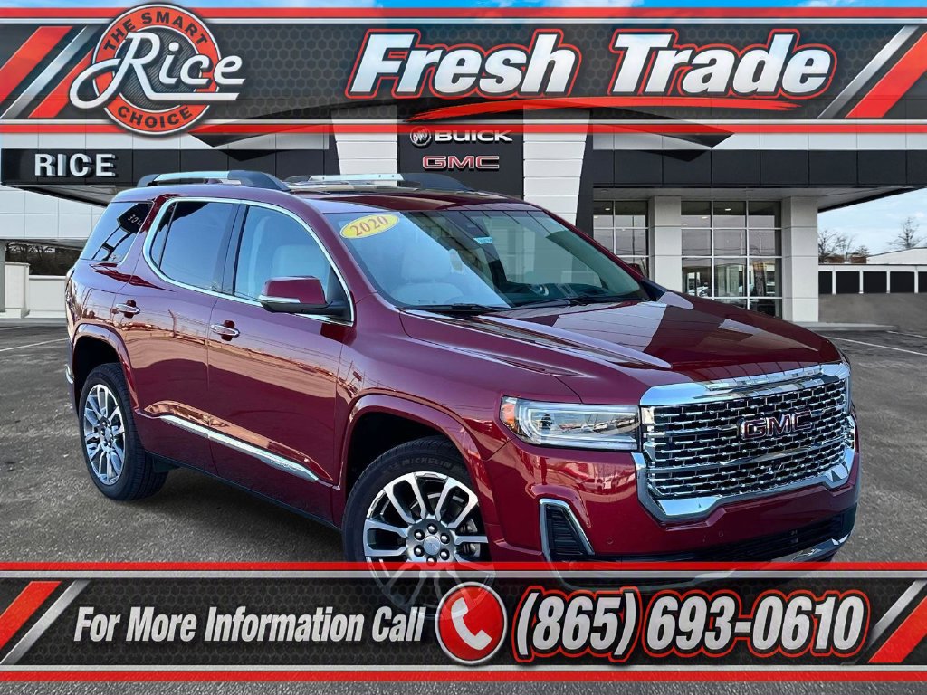 Certified 2020 GMC Acadia Denali w/ Technology Package FWD image 1