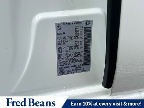 New 2026 Nissan Frontier PRO-4X w/ Pro-4x Convenience Package image 8