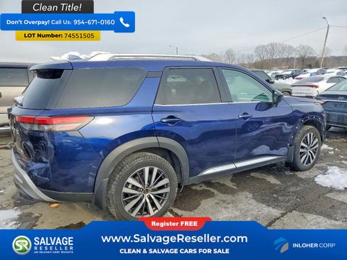 Used 2022 Nissan Pathfinder Platinum AWD/4WD image 4