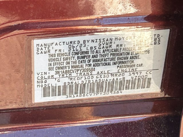Used 2023 Nissan Sentra SV FWD image 34
