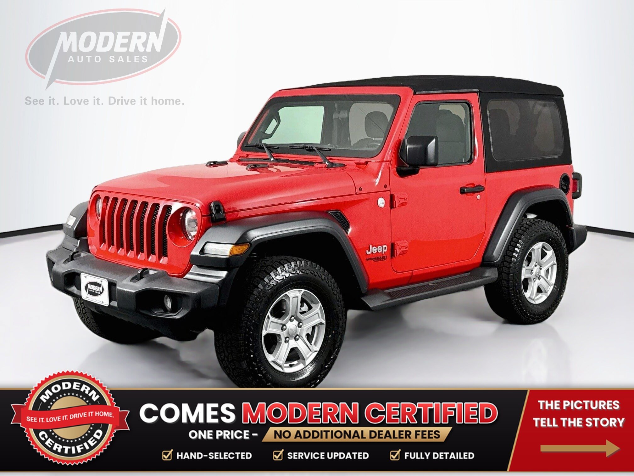 Used 2020 Jeep Wrangler Sport AWD/4WD image 1