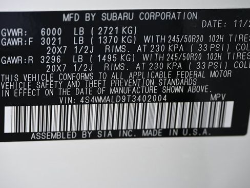 New 2026 Subaru Ascent Bronze Edition image 22