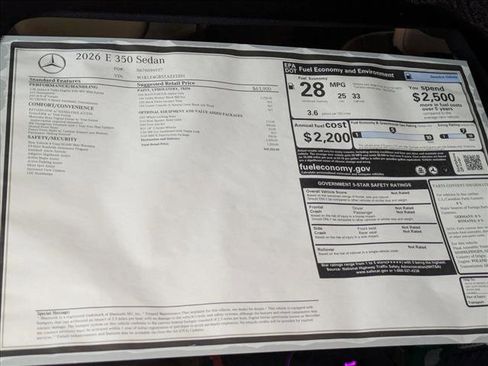 New 2026 Mercedes-Benz E 350 Sedan image 18