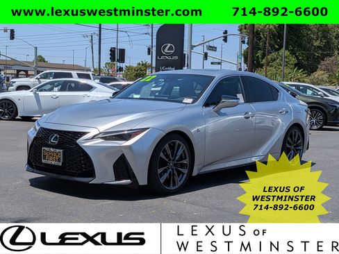 Certified 2022 Lexus IS 350 F Sport w/ Accessory Package RWD image 1