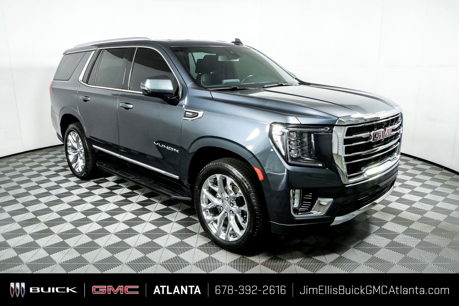 Used 2021 GMC Yukon SLT w/ SLT Premium Package RWD image 1