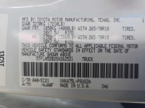 Used 2025 Toyota Tundra SR5 w/ SR5 Premium Package image 33