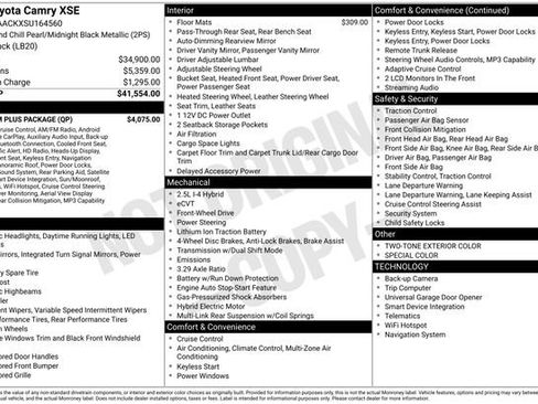 Certified 2025 Toyota Camry XSE w/ Premium Plus Package FWD image 38
