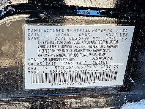 New 2026 Nissan Sentra SV w/ SV Convenience Package image 18