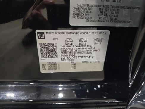 New 2026 GMC Sierra 1500 SLT w/ SLT Premium Plus Package AWD/4WD image 35