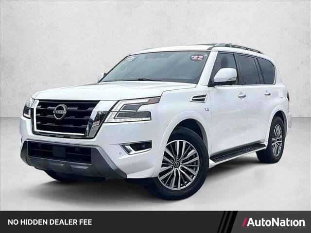 Used 2022 Nissan Armada SL w/ Captain's Chairs Package AWD/4WD image 1
