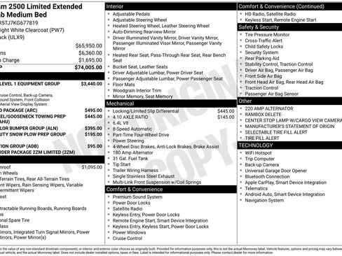 Used 2019 RAM 2500 Limited image 8