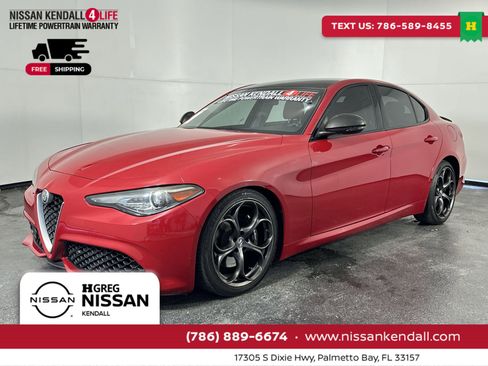 Used 2019 Alfa Romeo Giulia Ti Sport w/ Quick Order Package 22U Sport image 6