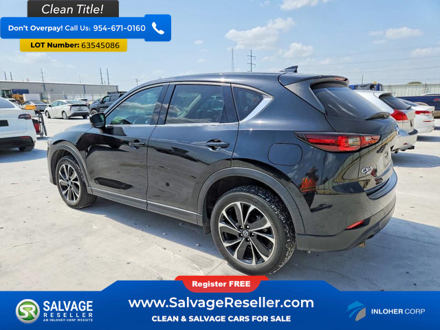 Used 2022 MAZDA CX-5 AWD 2.5 S w/ Premium Package image 3
