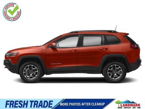 Used 2021 Jeep Cherokee Trailhawk AWD/4WD image 1