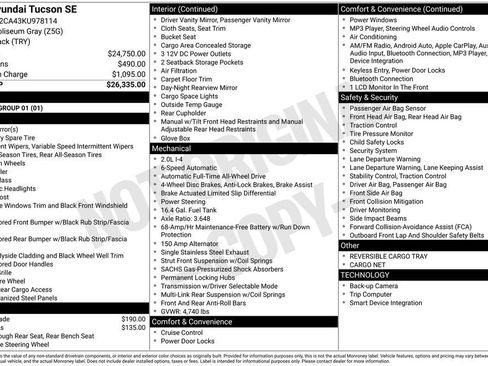 Used 2019 Hyundai Tucson SE image 35