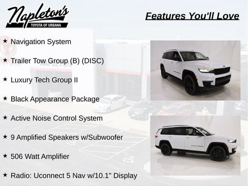 Used 2023 Jeep Grand Cherokee L Limited w/ Luxury Tech Group II AWD/4WD image 7