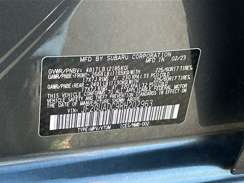 Certified 2024 Subaru Crosstrek 2.0i Premium AWD/4WD image 31